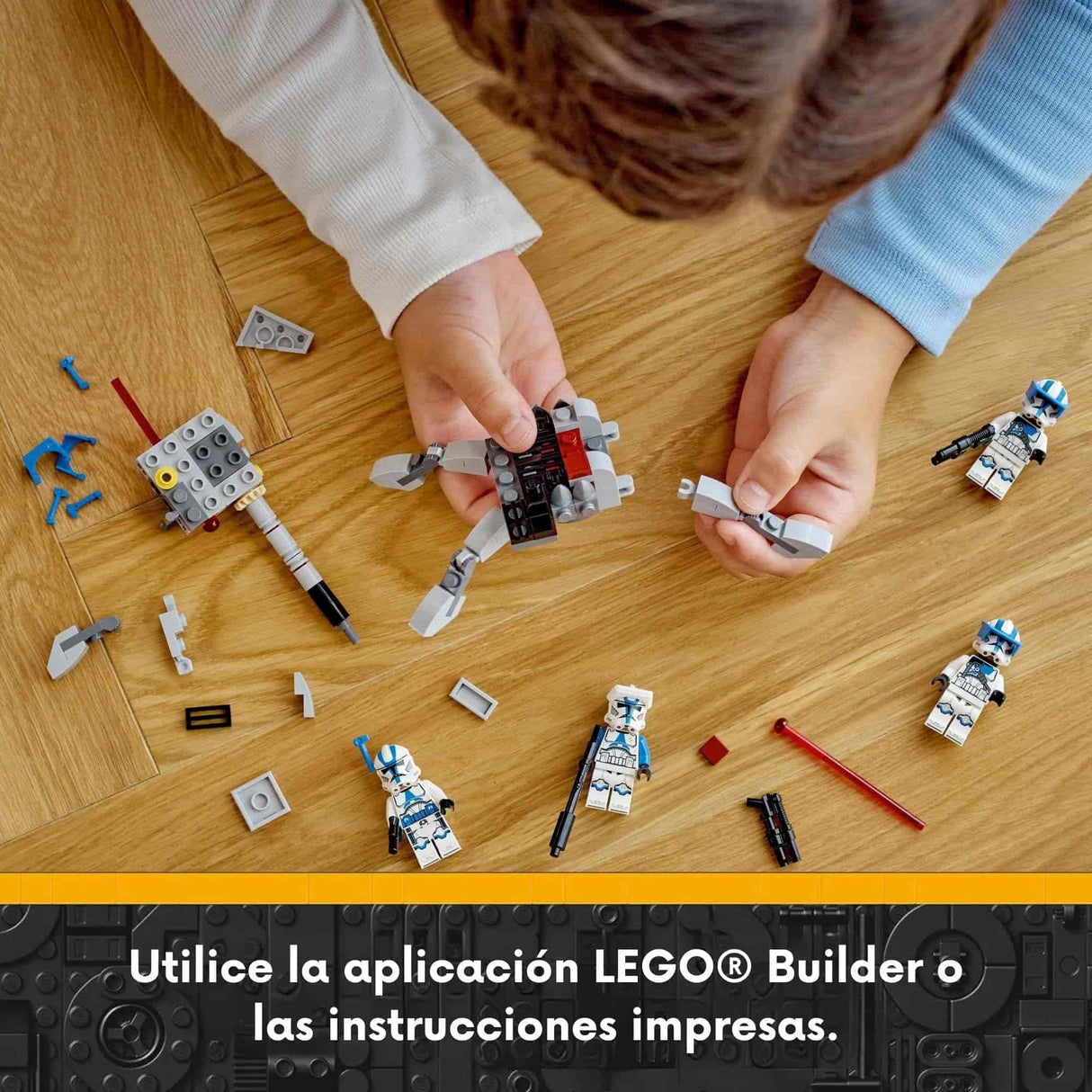 Lego Star Wars - Juego de Bloques Pack de Combate: Clon Troopers de la 501