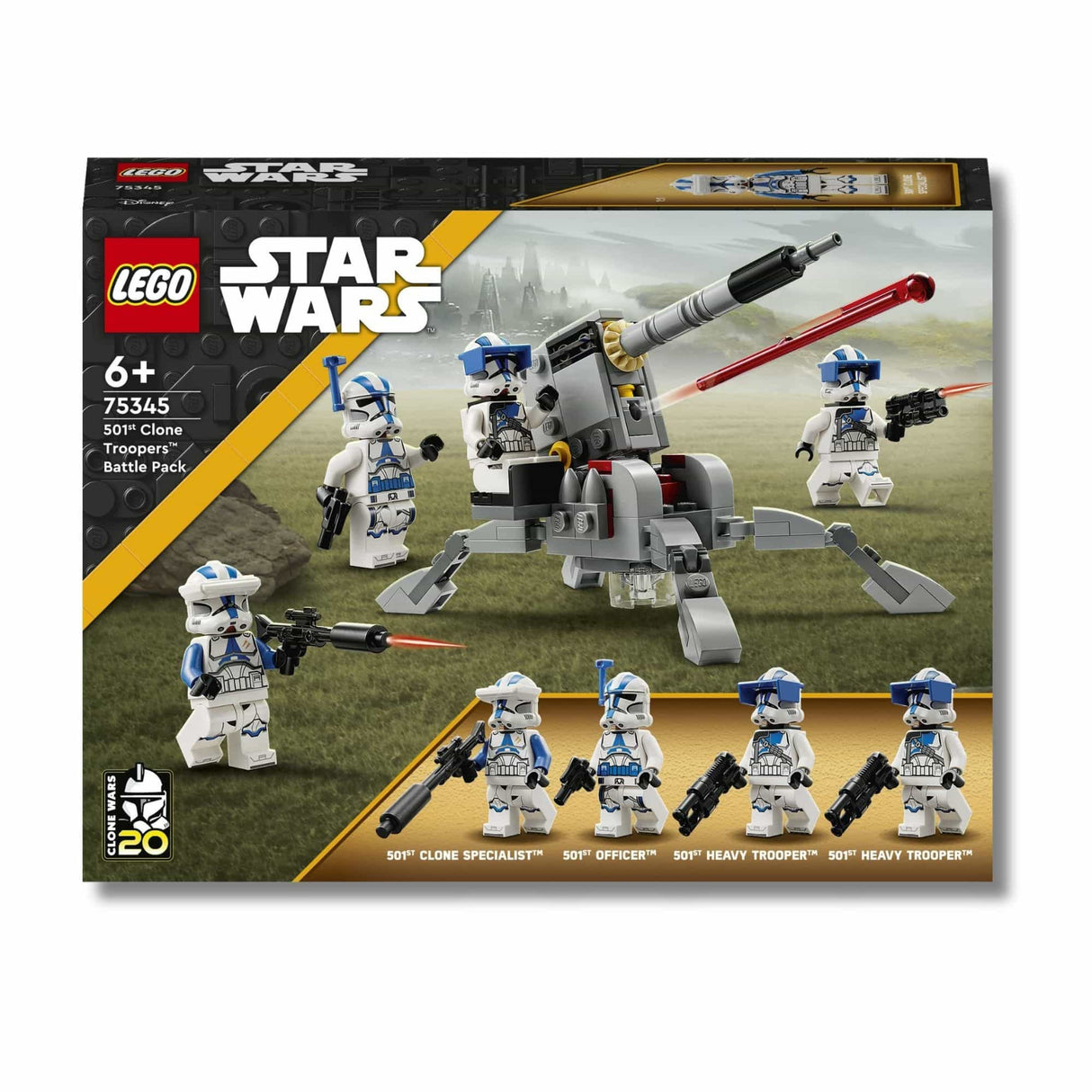 Lego Star Wars - Juego de Bloques Pack de Combate: Clon Troopers de la 501