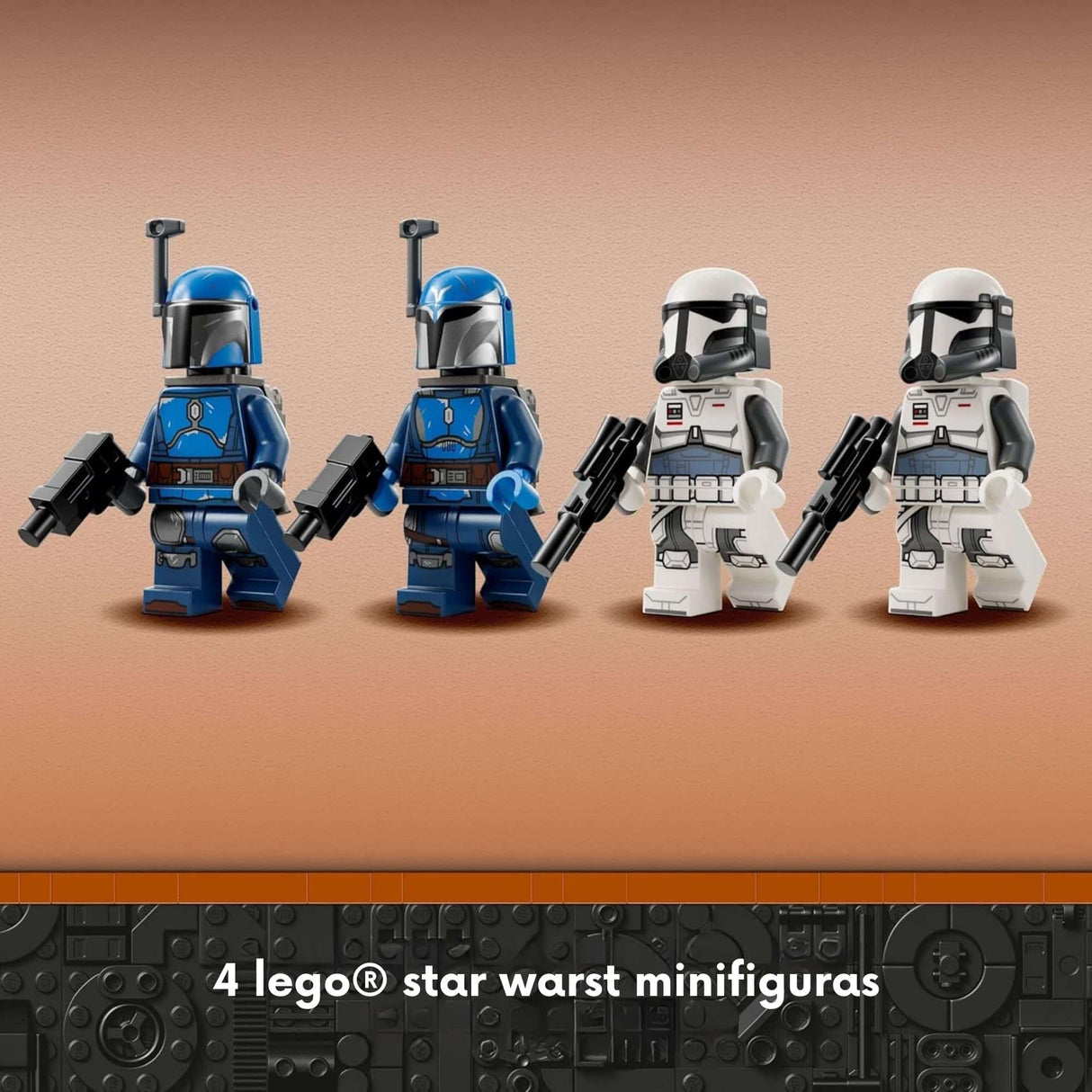 Lego Star Wars - Juego de Bloques Pack de Combate: Emboscada en Mandalore