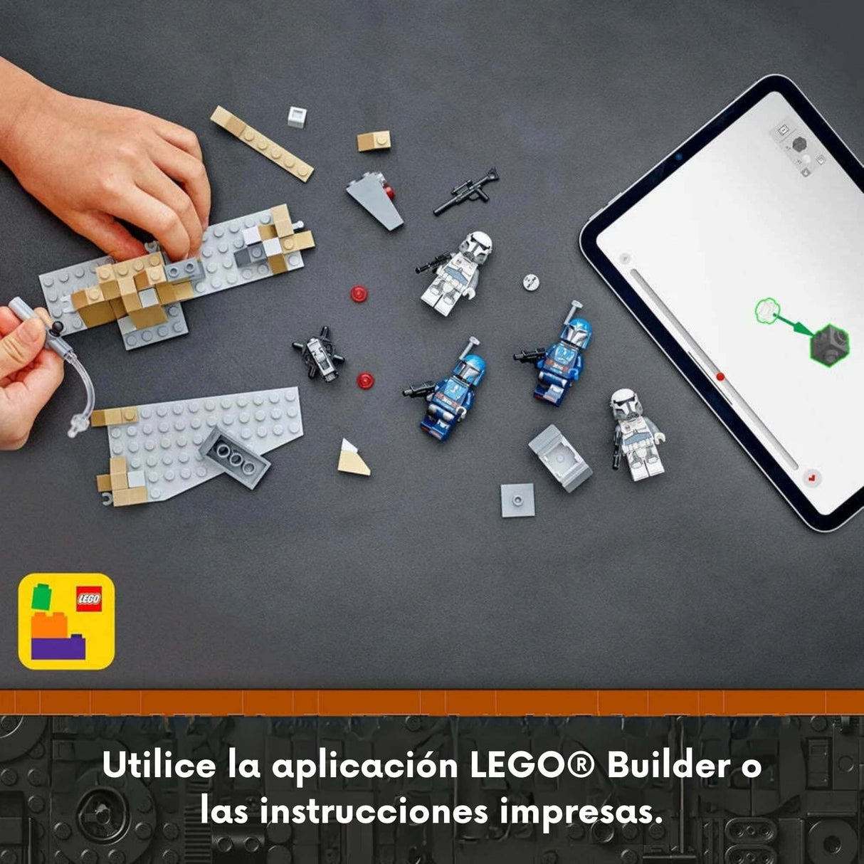 Lego Star Wars - Juego de Bloques Pack de Combate: Emboscada en Mandalore