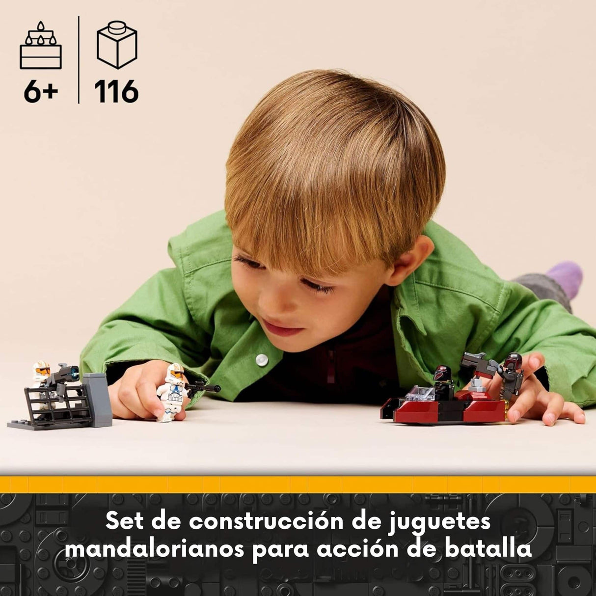 Lego Star Wars - Juego de Bloques Pack de Combate: Sitio de Mandalore