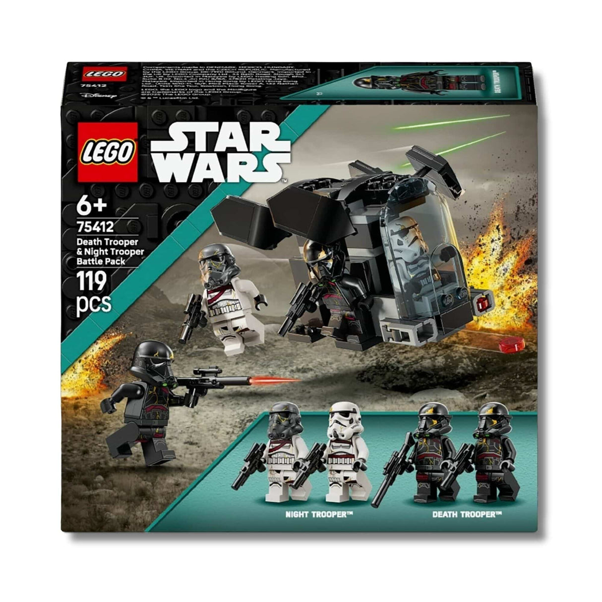 Lego Star Wars - Juego de Bloques Pack de Combate: Soldado de la Muerte y Soldado de la Noche