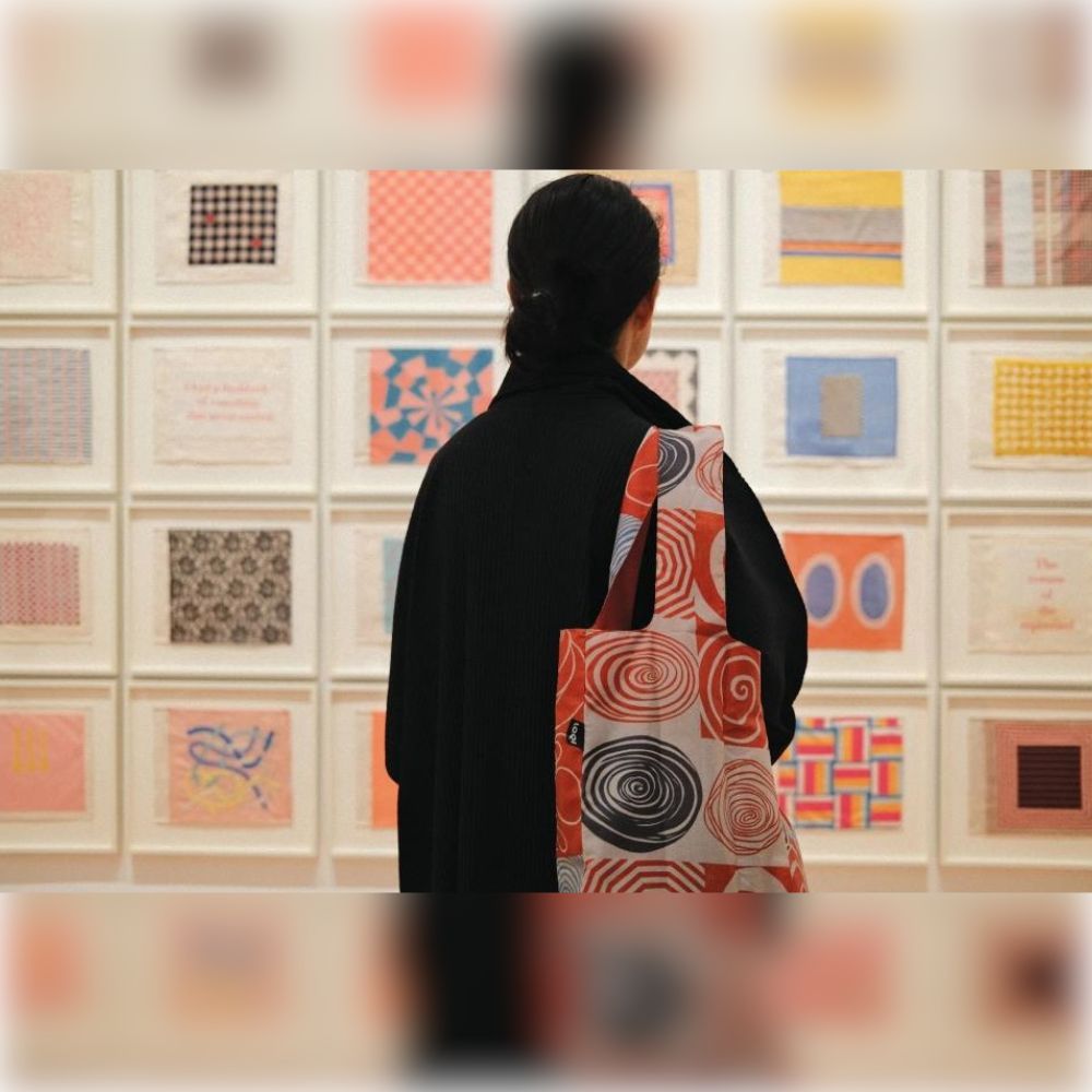 Loqi - Bolsa Louise Bourgeois "Spiral Grids"