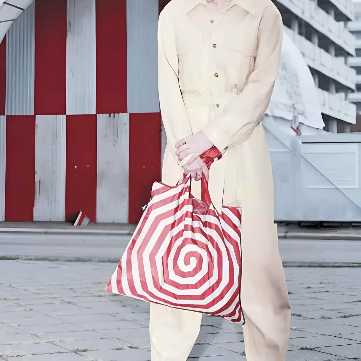 Loqi - Bolsa Louise Bourgeois "Spirals Red"
