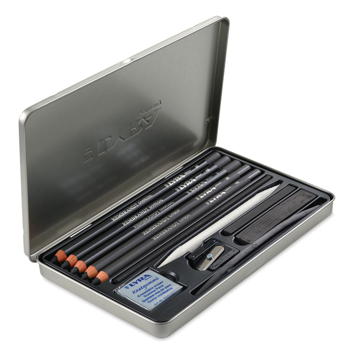 Lyra - Kit Carboncillo Charcoal Set 12 Piezas