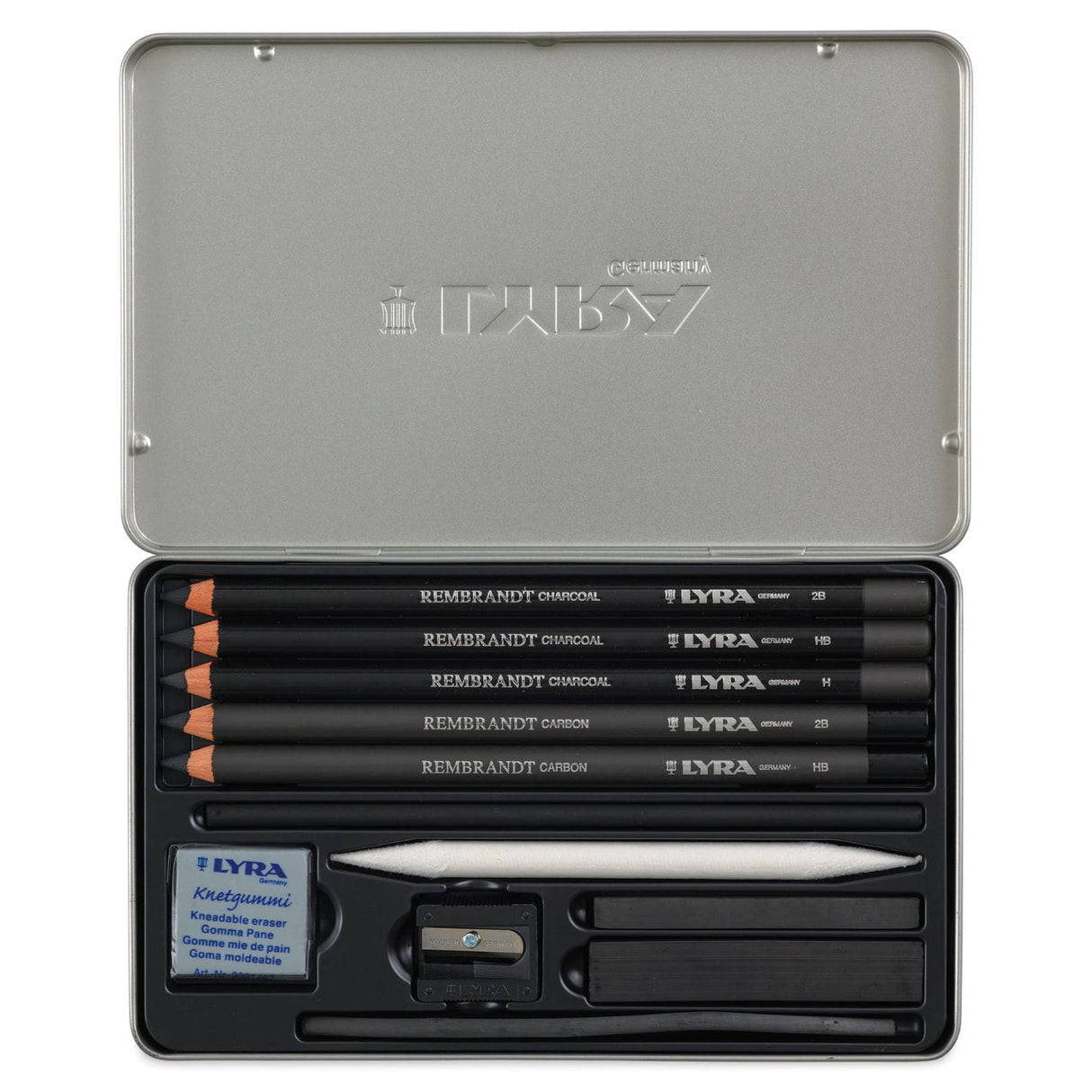 Lyra - Kit Carboncillo Charcoal Set 12 Piezas