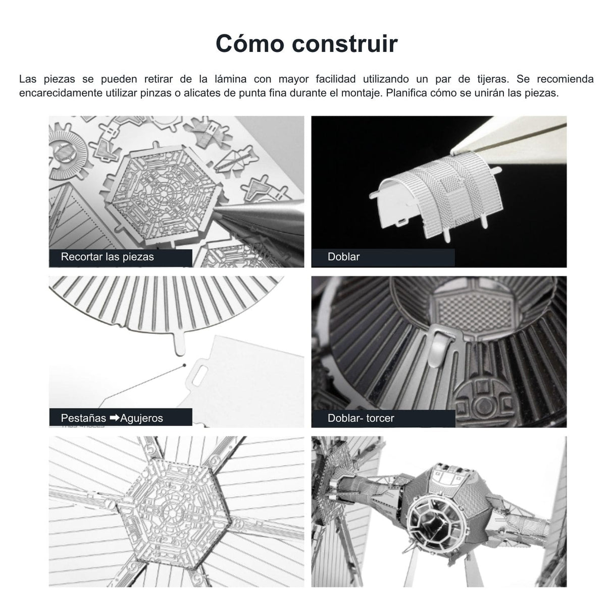 Metal Earth - Model Kit Star Wars Imperial Tie Fighter