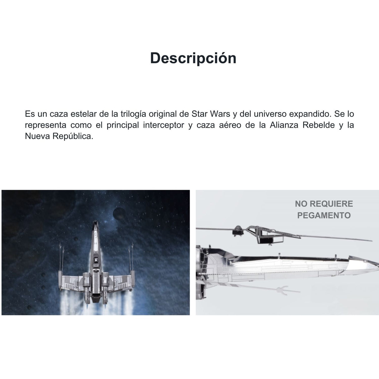 Metal Earth - Model Kit Star Wars X-Wing Starfighter