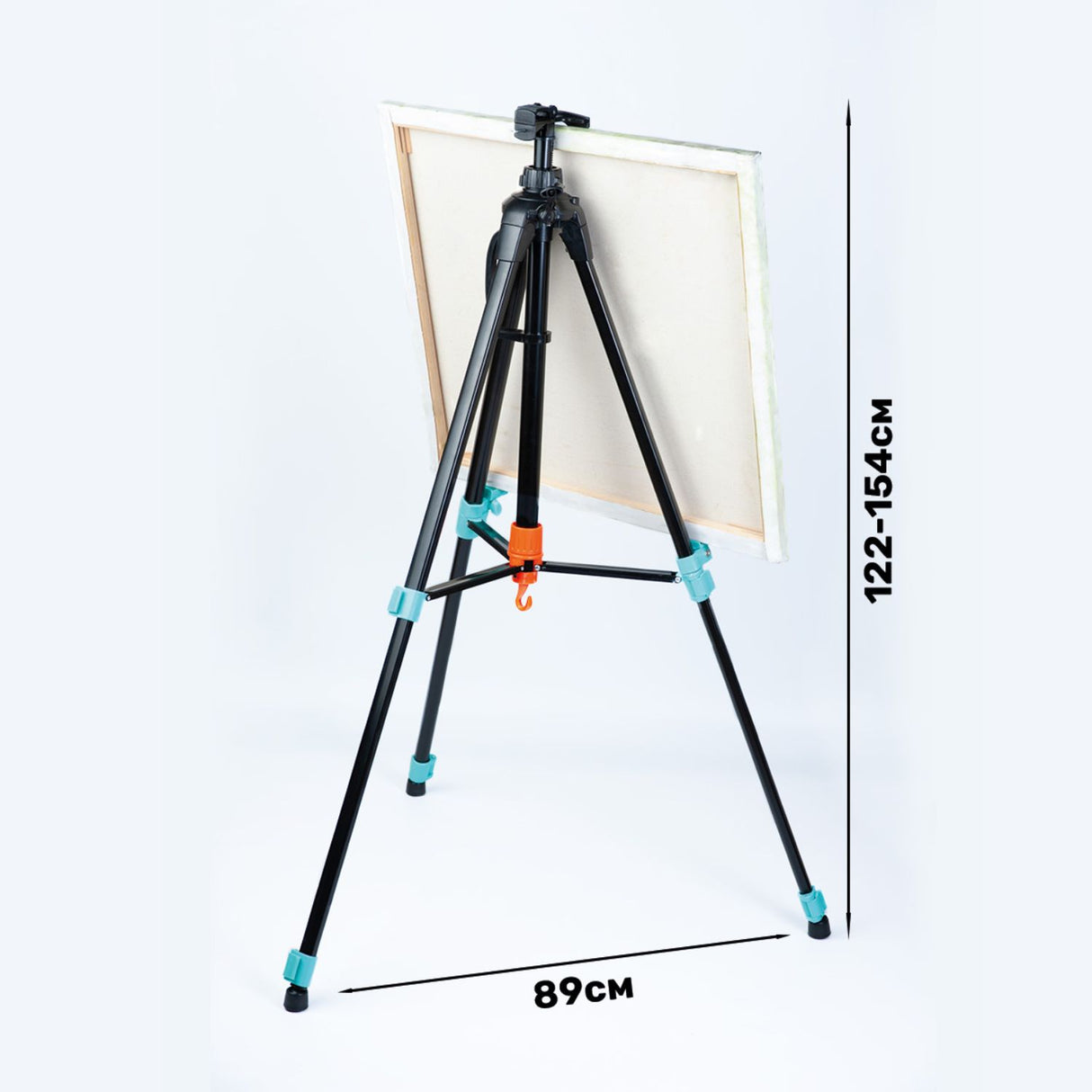 Miya - Atril Plegable Metálico Ajustable para Pie y Sobremesa