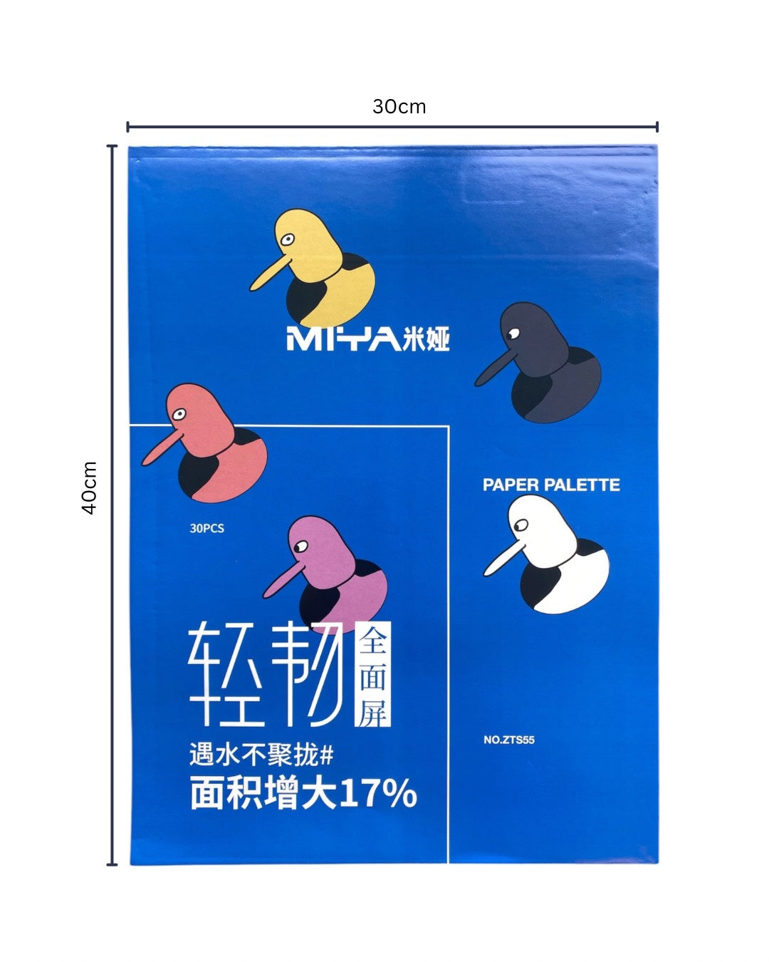 Miya - Paleta Mezcladora Paper Palette 30 h 40,8 x 30 cm