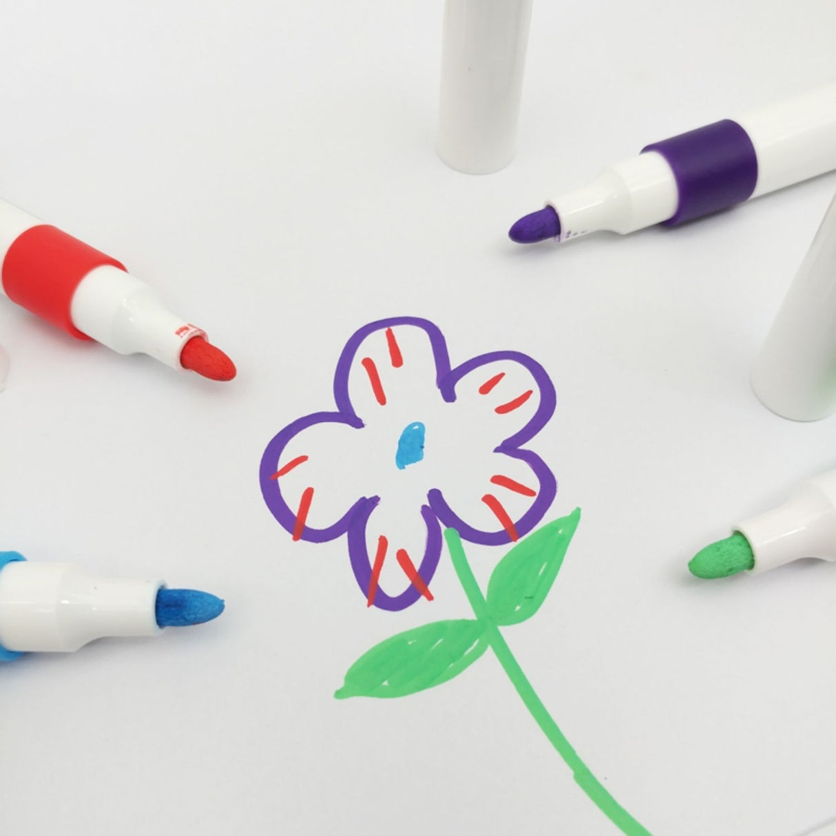 Miya - Set 24 Marcadores Acrílicos Punta Redonda