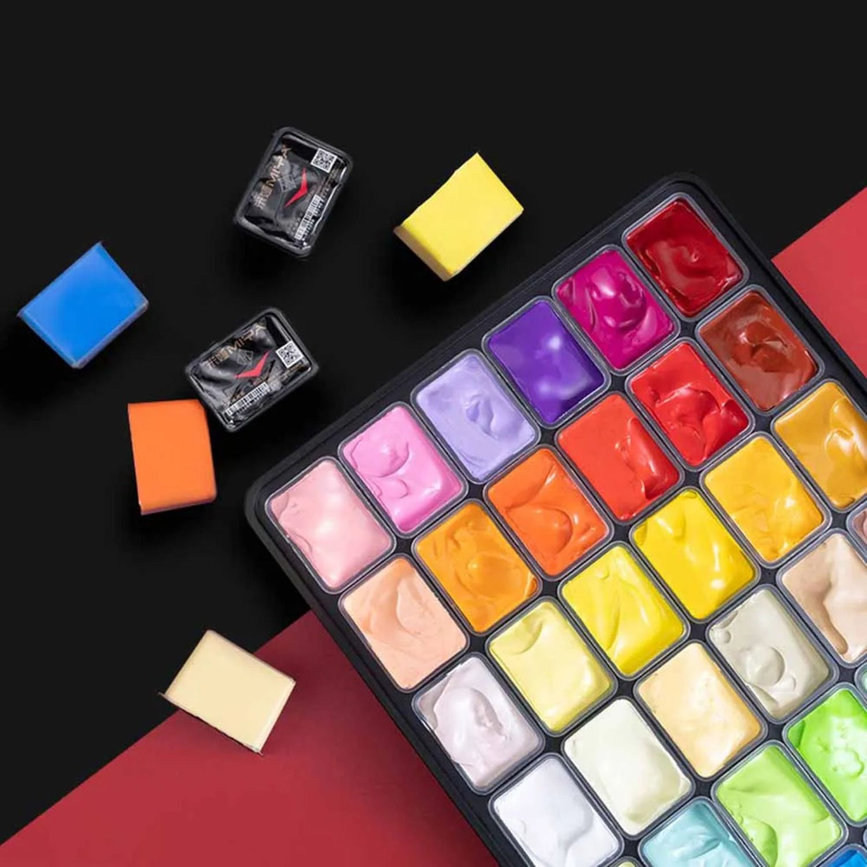 Miya - Set 42 Gouache M7 Estuche Negro