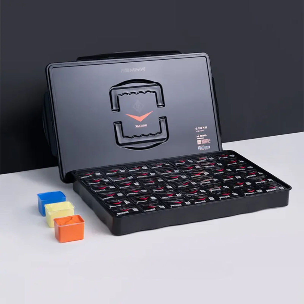 Miya - Set 42 Pinturas Acrílicas Black Knight 60 ml