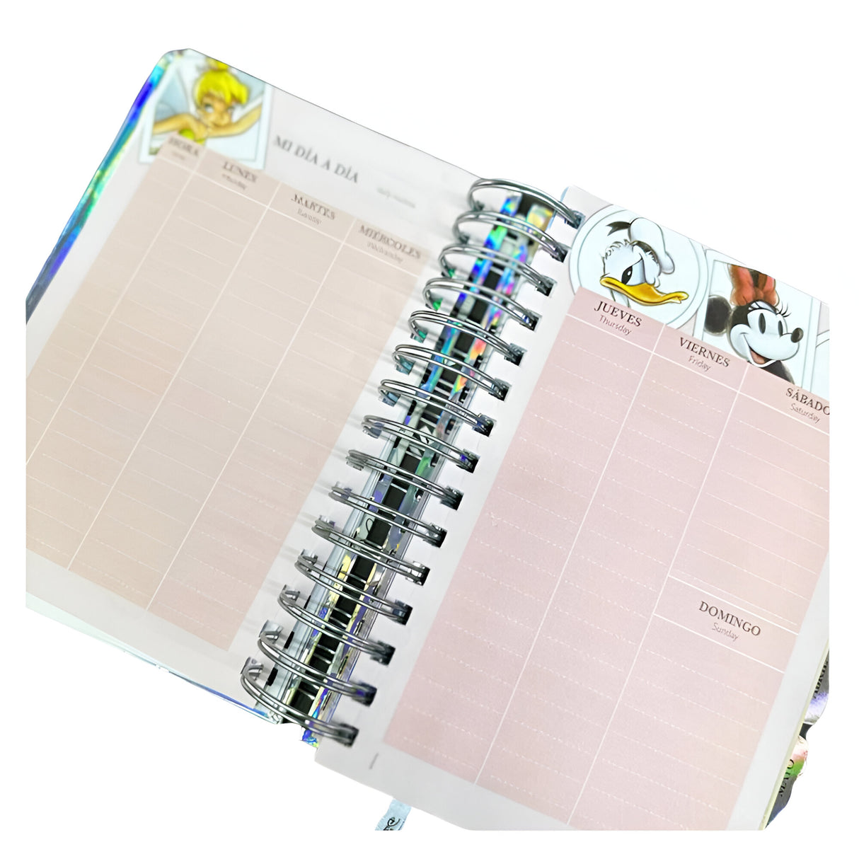 Mooving - Agenda 2024 Día por Página 14 x 21 cm Disney 100 Años