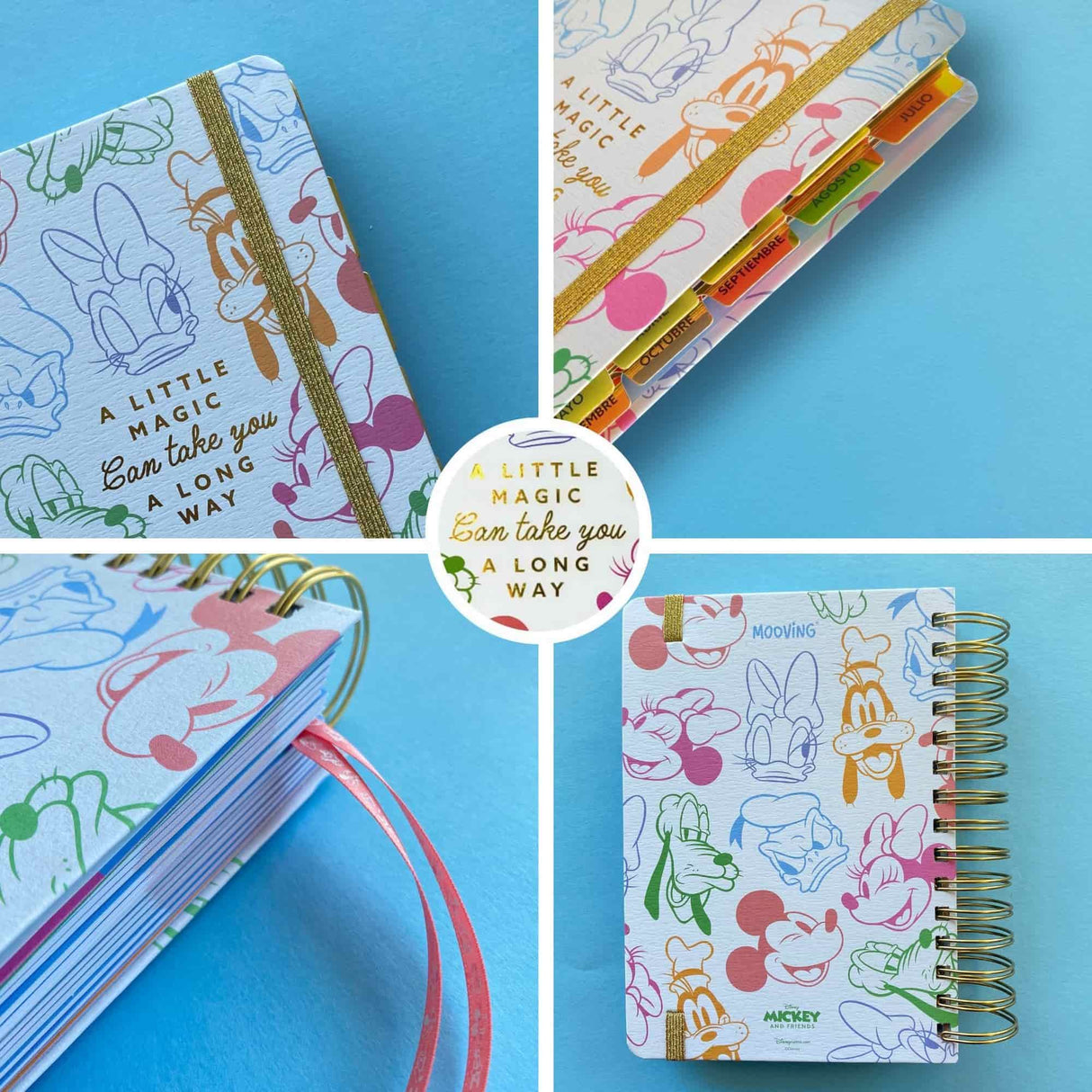 Mooving - Agenda 2026 Diaria Mickey & Friends