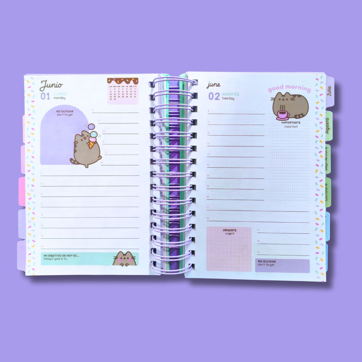 Mooving - Agenda 2026 Diaria Pusheen
