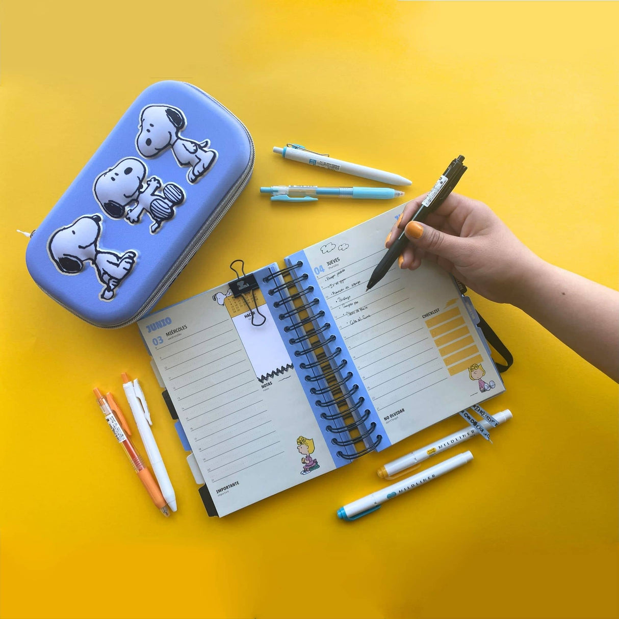 Mooving - Agenda 2026 Diaria Snoopy