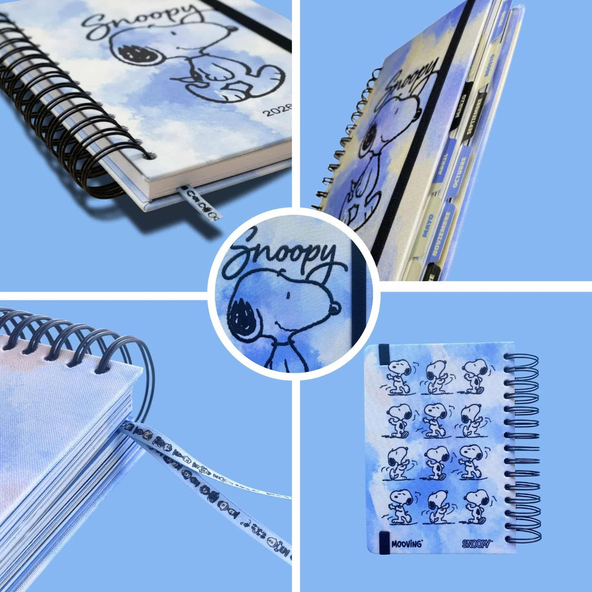 Mooving - Agenda 2026 Diaria Snoopy