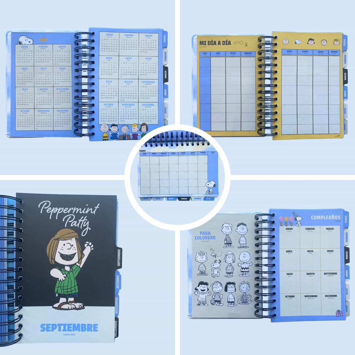 Mooving - Agenda 2026 Diaria Snoopy