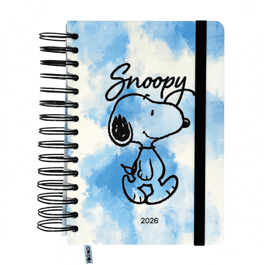 Mooving - Agenda 2026 Diaria Snoopy