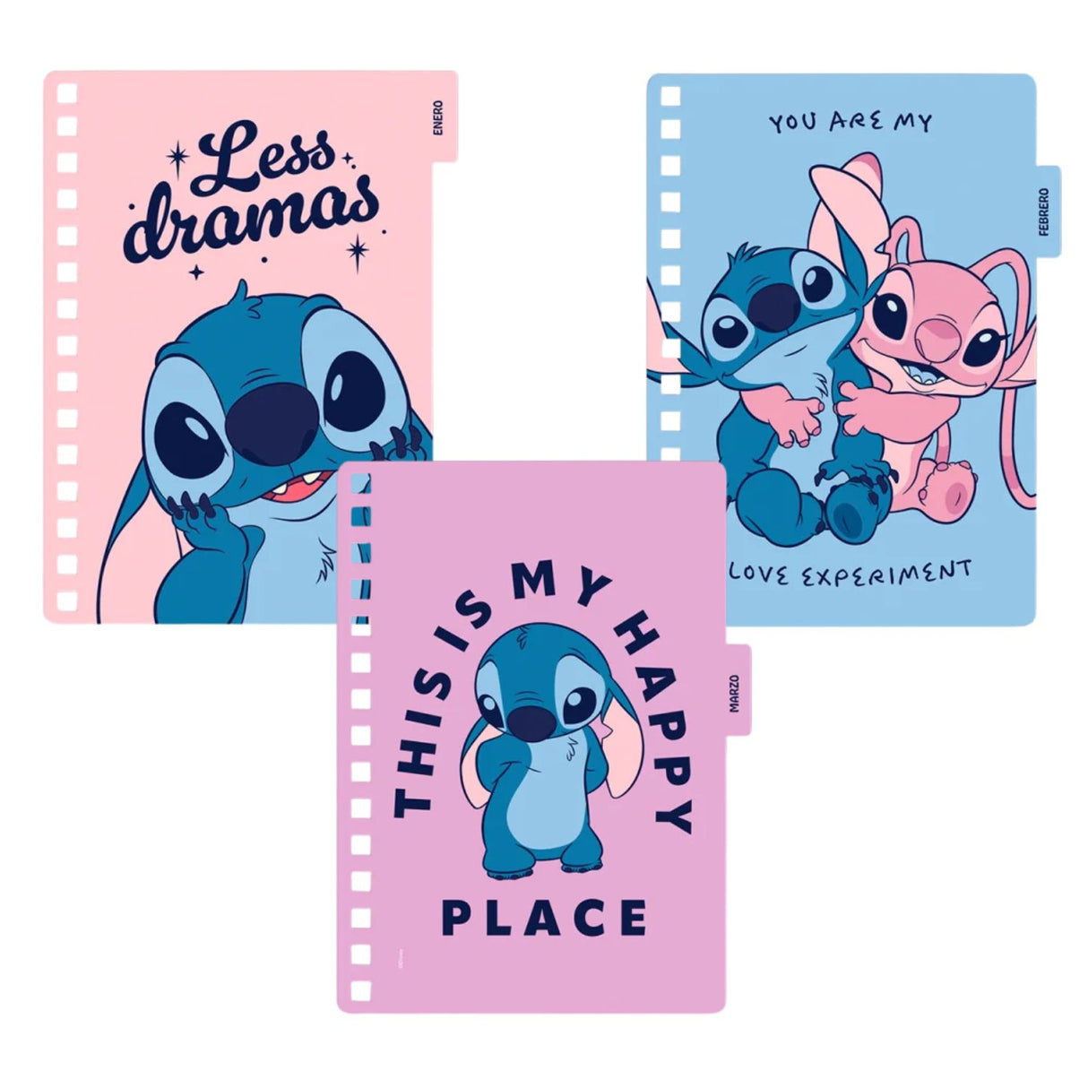 Mooving - Agenda 2026 Diaria Stitch