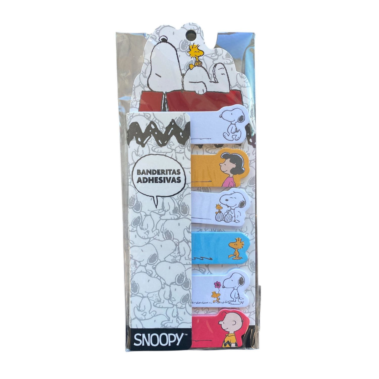 Mooving at Work - Banderitas Adhesivas Snoopy