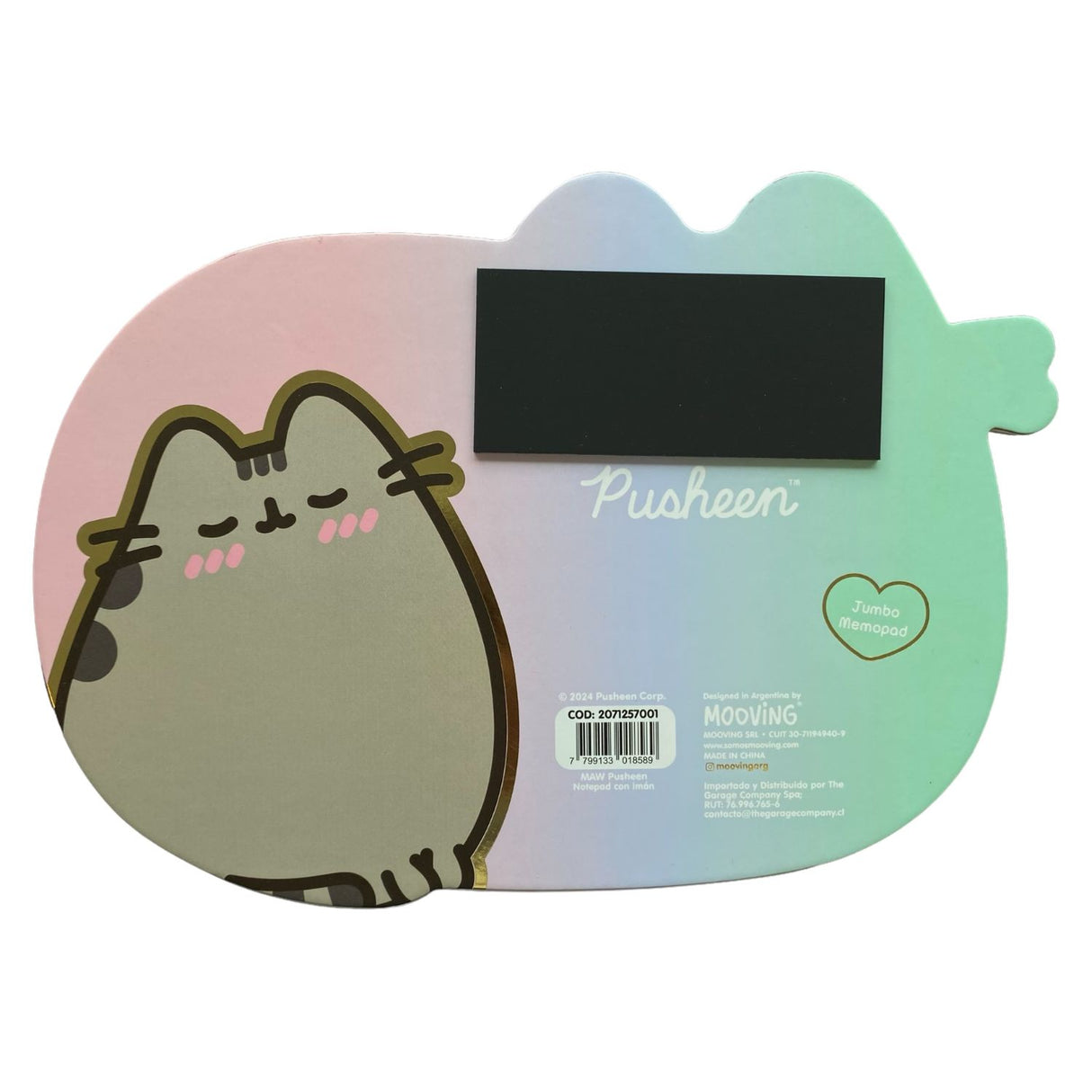 Mooving at Work - Block de Notas Pusheen con Imán