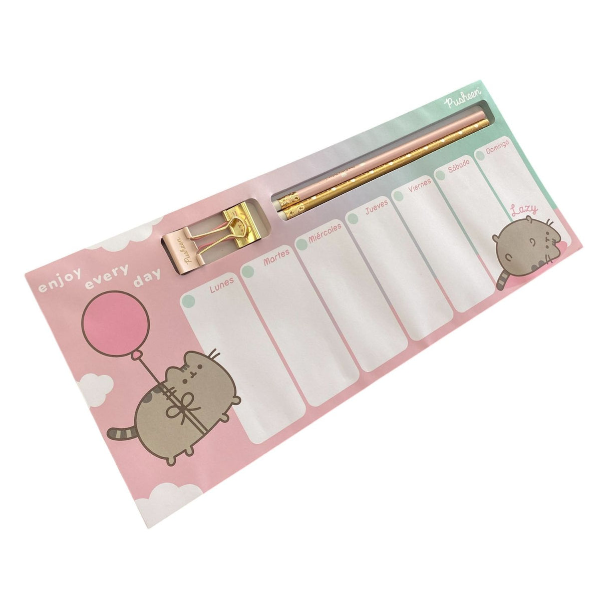 Mooving at Work - Planner Organizador Semanal Pusheen con Accesorios