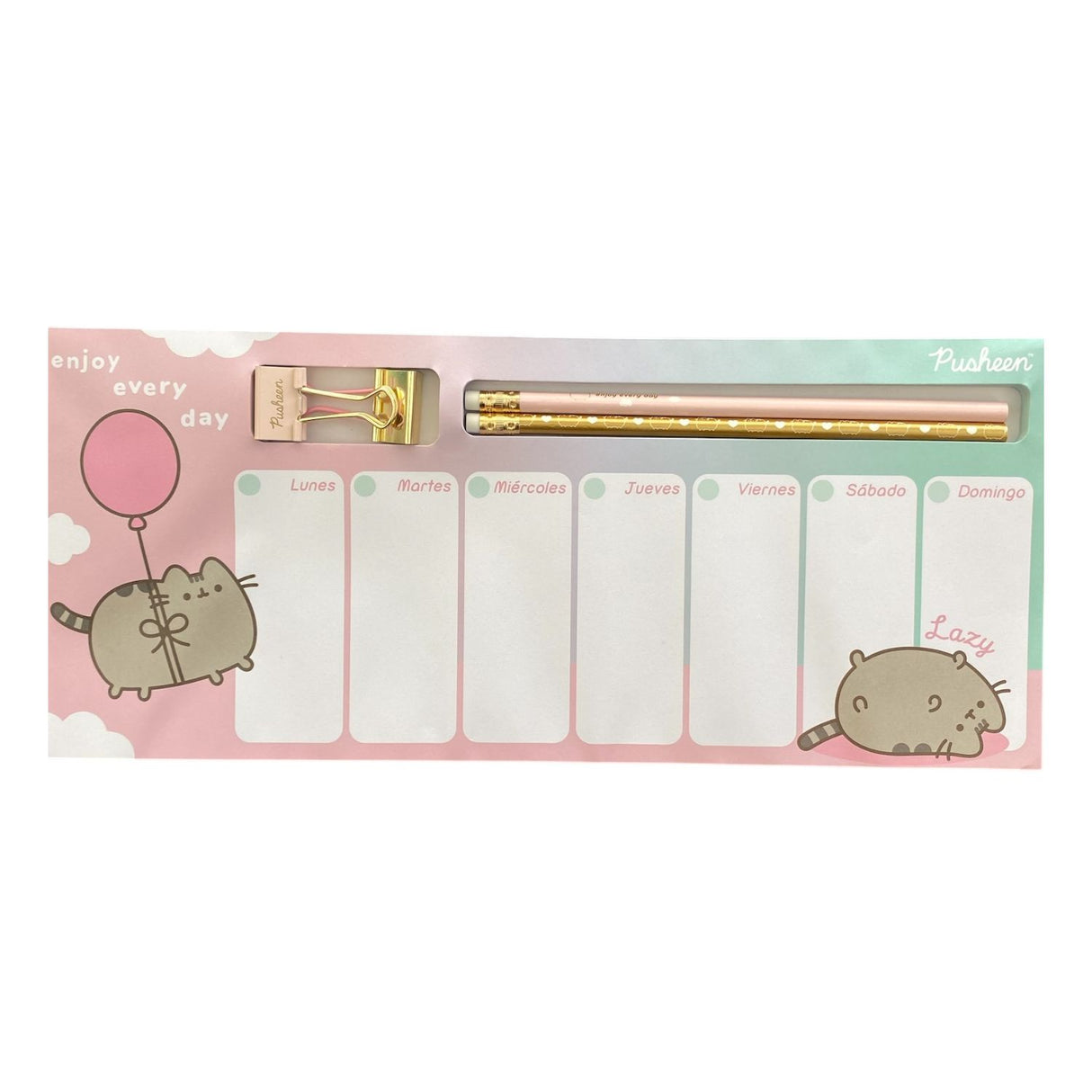 Mooving at Work - Planner Organizador Semanal Pusheen con Accesorios