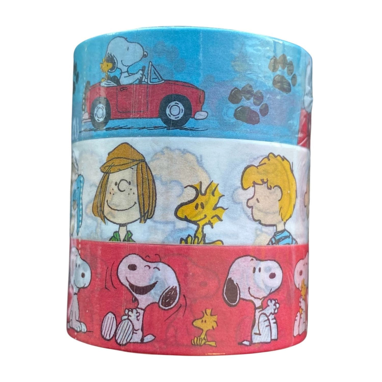 Mooving at Work - Set 3 Washi Tape Snoopy 1,5 cm x 3 m