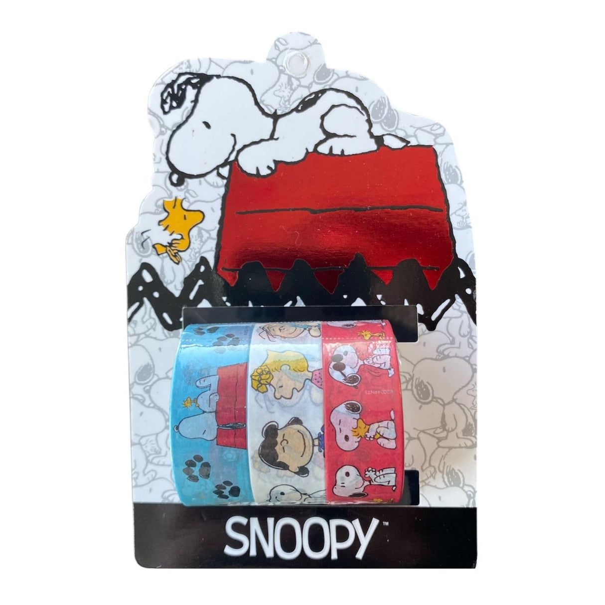 Mooving at Work - Set 3 Washi Tape Snoopy 1,5 cm x 3 m