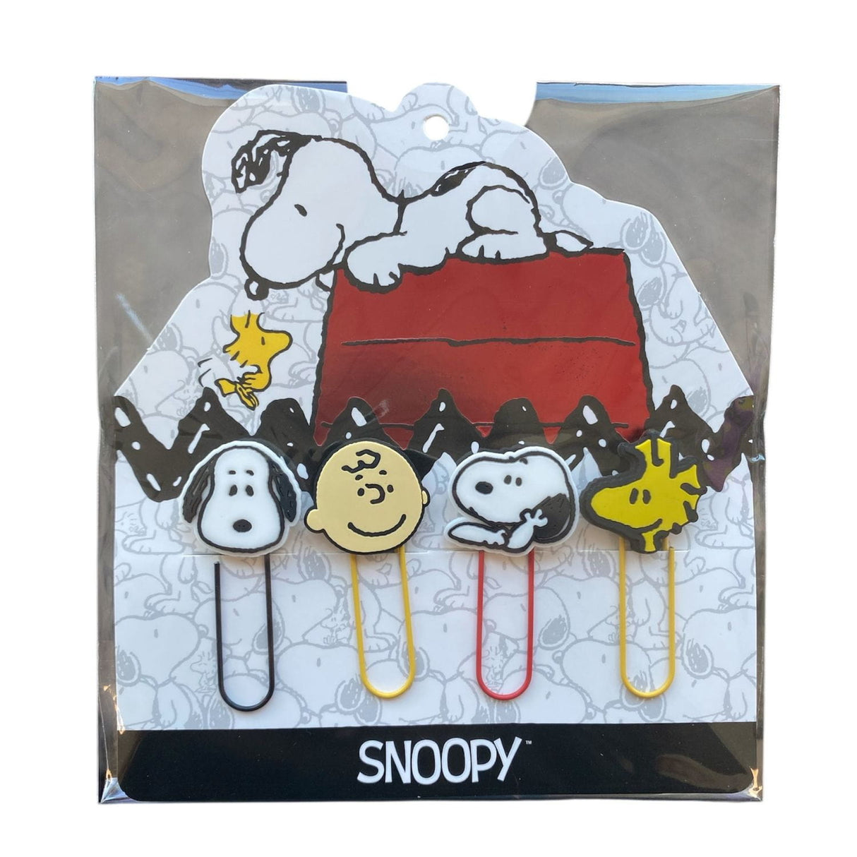 Mooving at Work - Set 4 Clips Snoopy Fun Paper