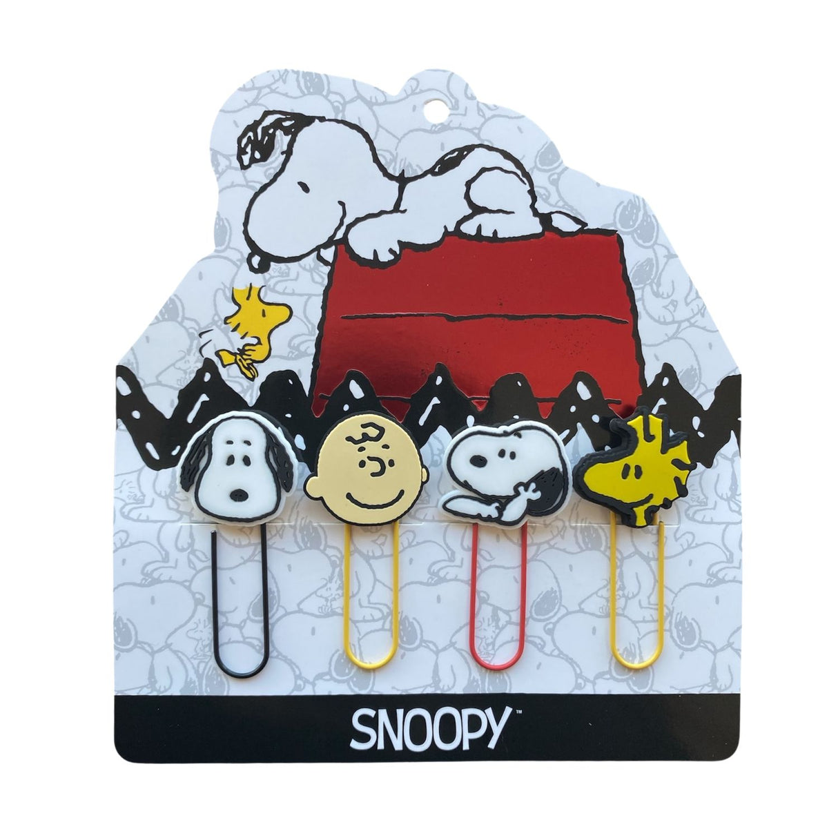 Mooving at Work - Set 4 Clips Snoopy Fun Paper