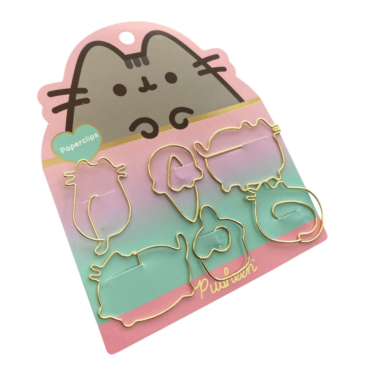Mooving at Work - Set 6 Clip Pusheen con Forma