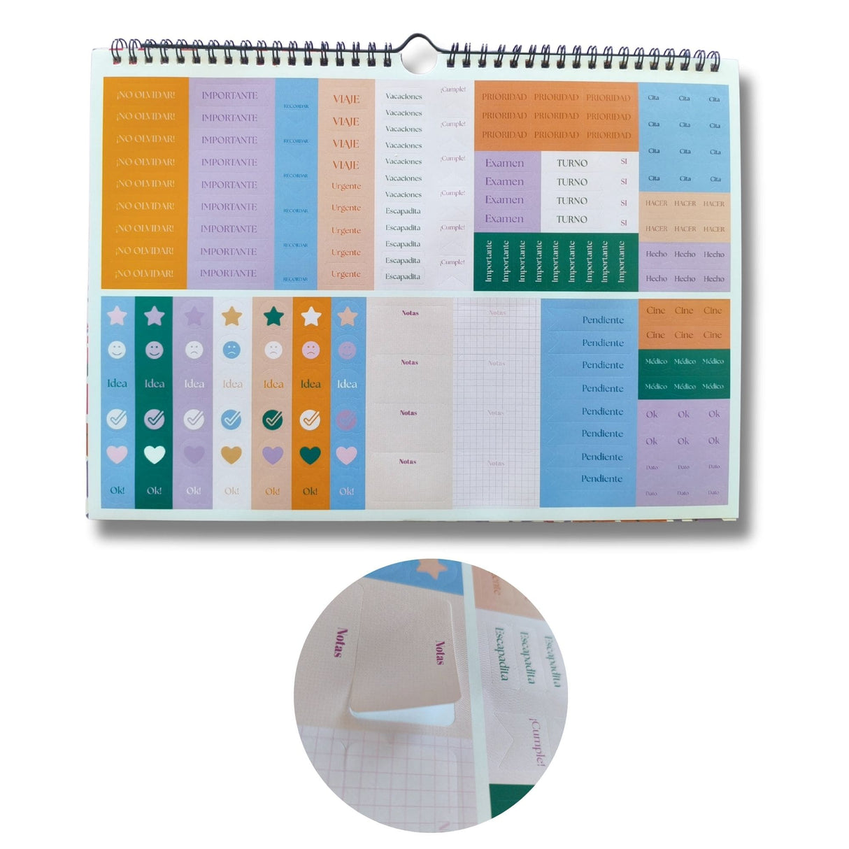 Mooving - Calendario 2026 Floral 35 x 25 cm