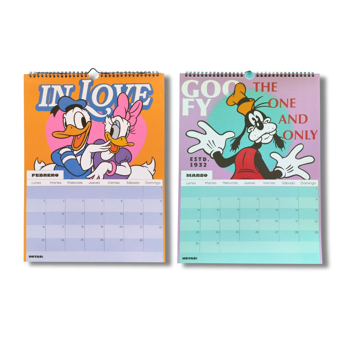 Mooving - Calendario 2026 Mickey & Friends 40 x 30 cm