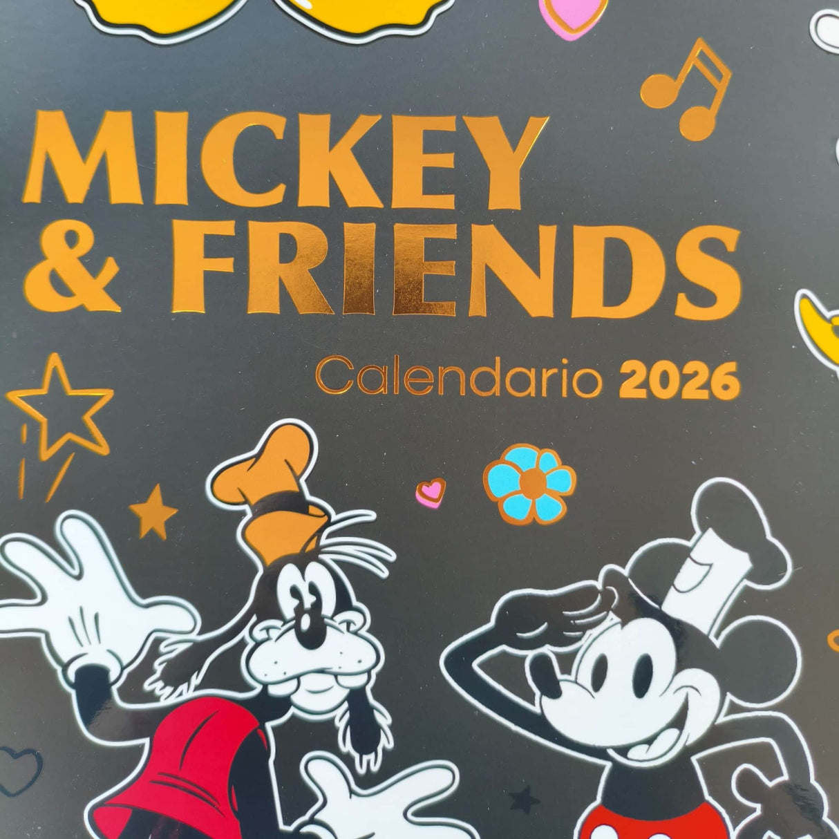 Mooving - Calendario 2026 Mickey & Friends 40 x 30 cm