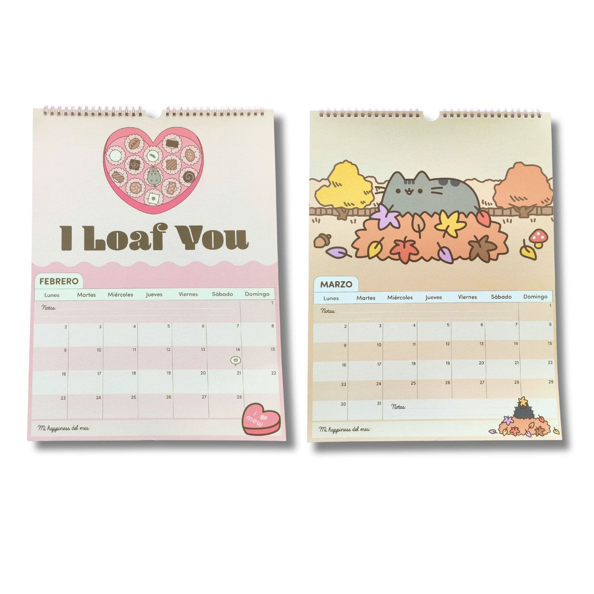 Mooving - Calendario 2026 Pusheen 30 x 40 cm