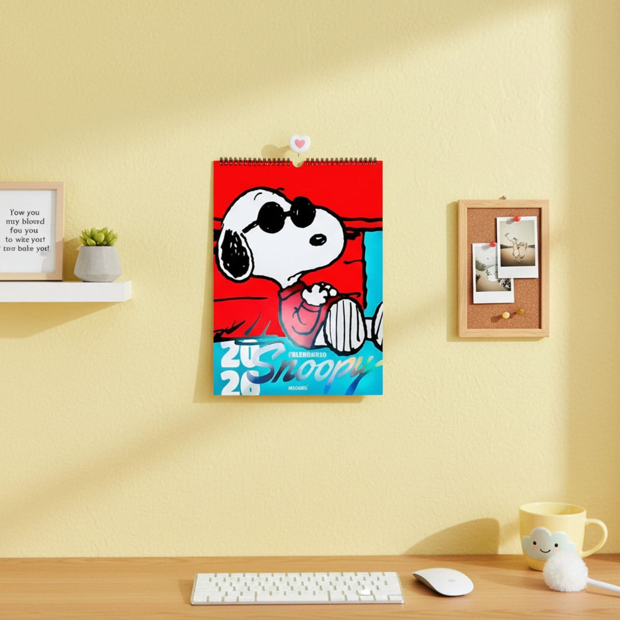 Mooving - Calendario 2026 Snoopy 40 x 30 cm