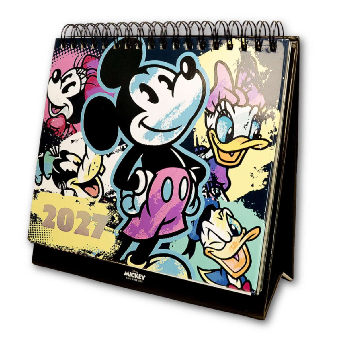 Mooving - Calendario 2027 Mickey & Friends Escritorio