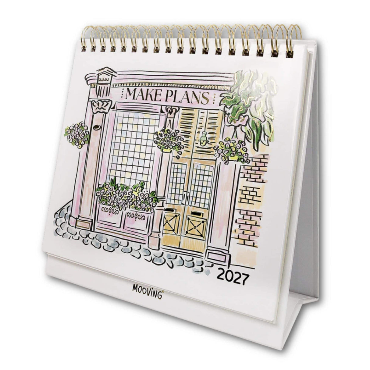Mooving - Calendario 2027 Travel Escritorio