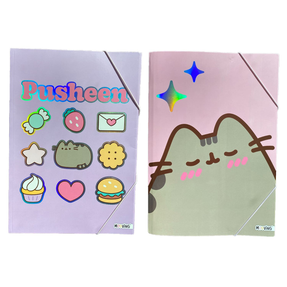 Mooving - Carpeta Oficio 3 Solapas Pusheen