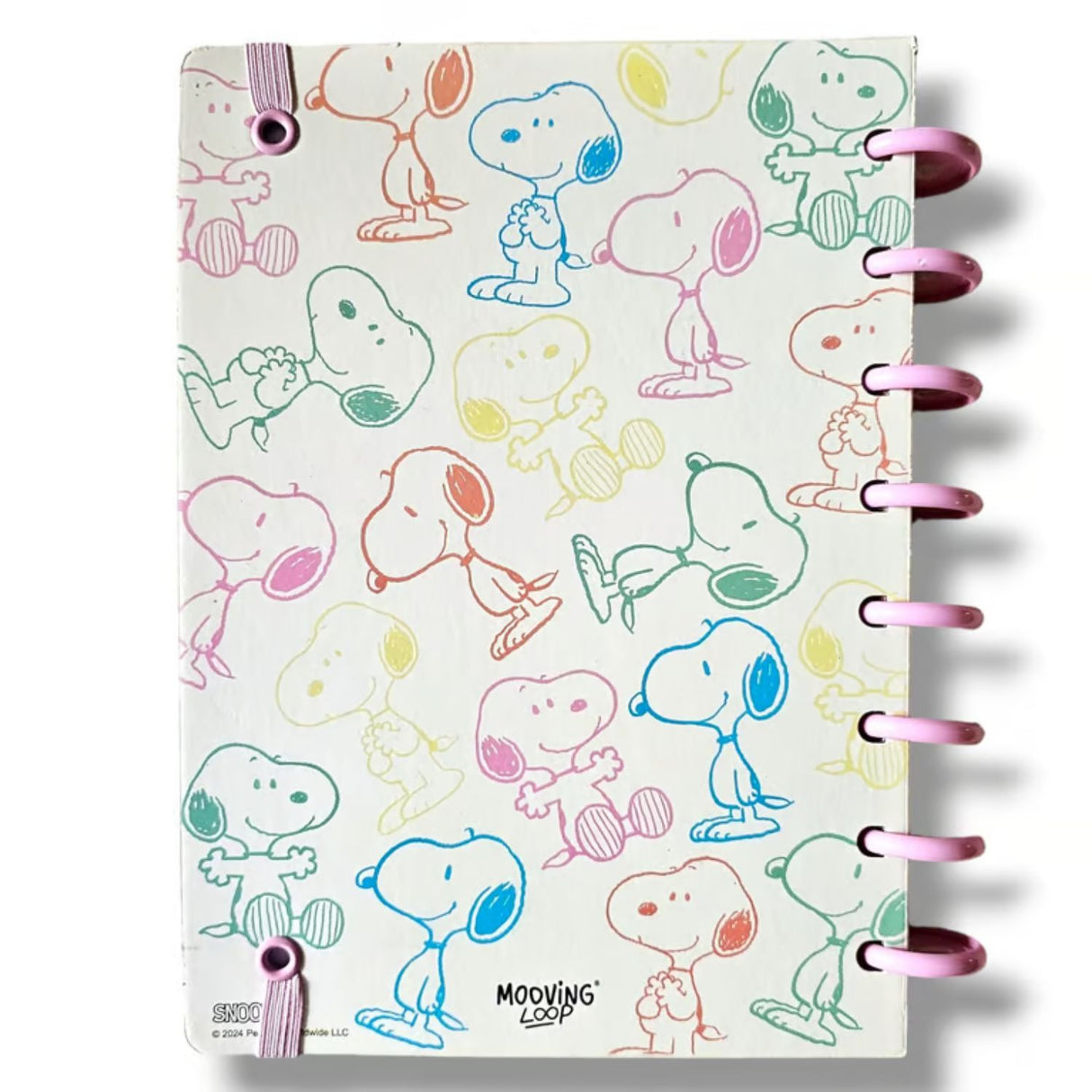 Mooving - Cuaderno de Discos Loop A5 Snoopy