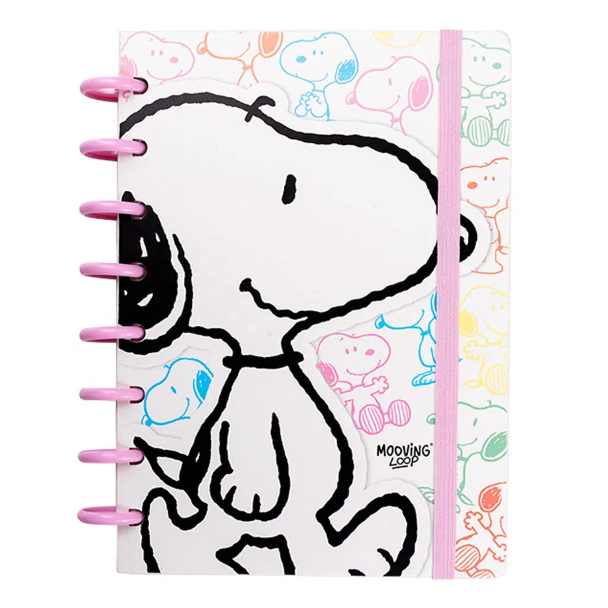 Mooving - Cuaderno de Discos Loop A5 Snoopy