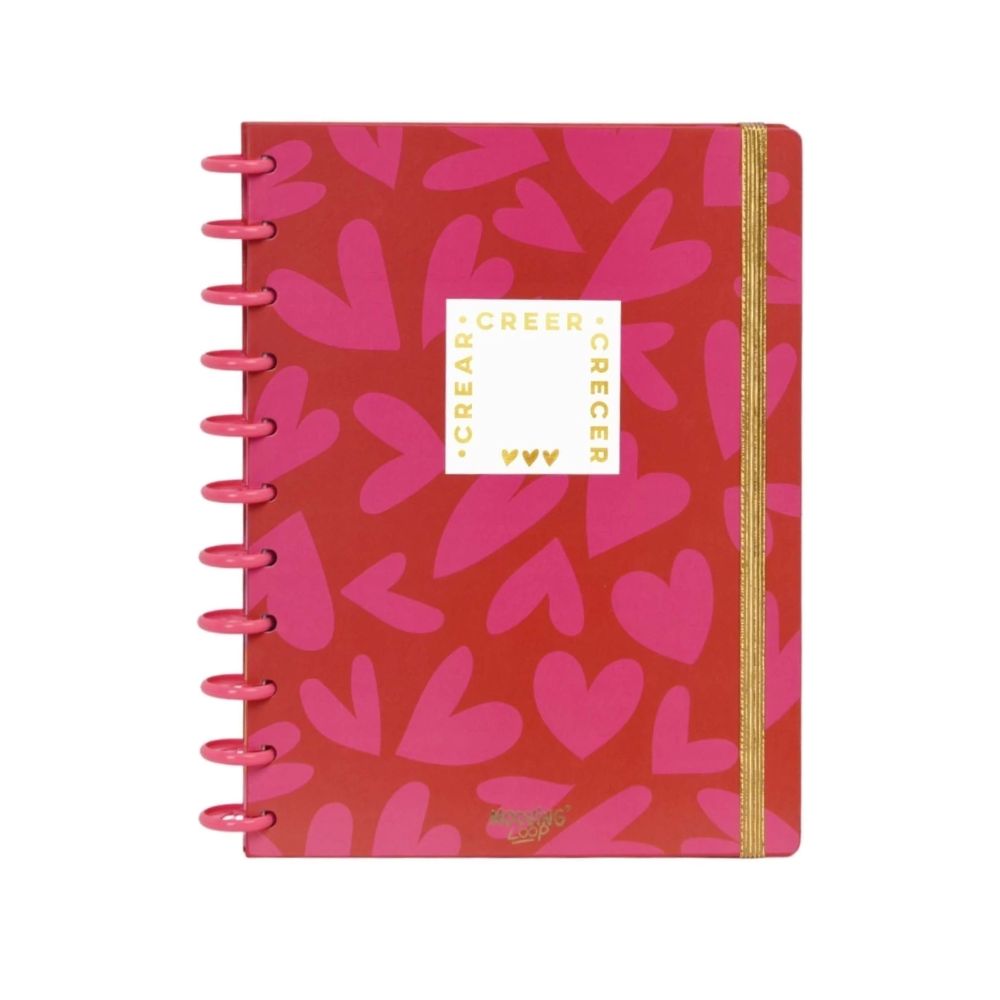 Mooving - Cuaderno de Discos Loop Carta Diseño Aleatorio