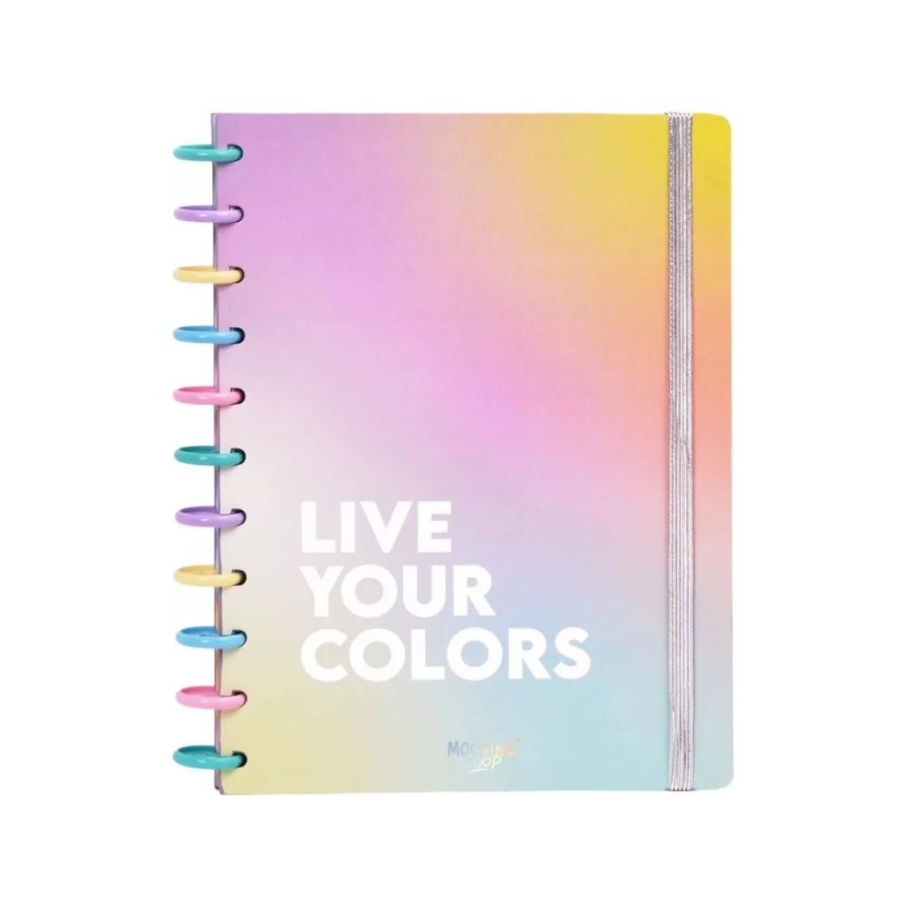 Mooving - Cuaderno de Discos Loop Carta Diseño Aleatorio