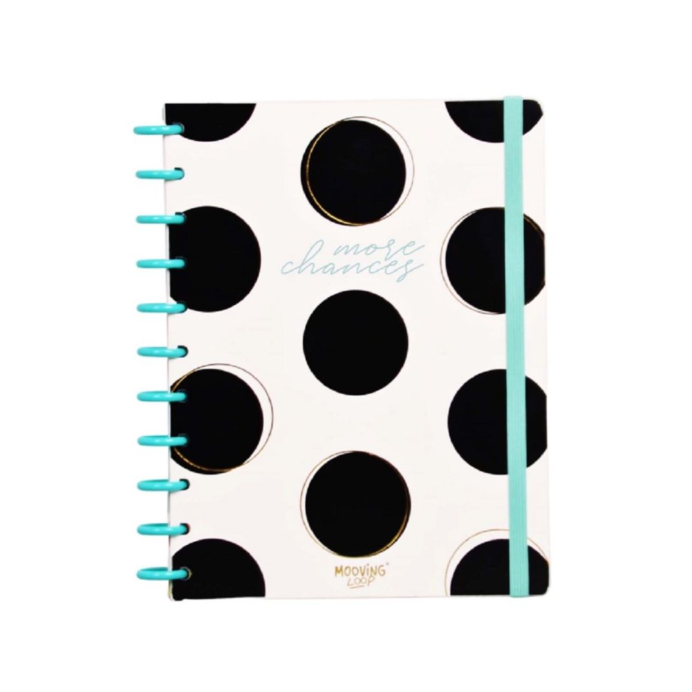 Mooving - Cuaderno de Discos Loop Carta Diseño Aleatorio