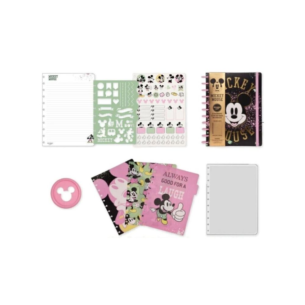 Mooving - Cuaderno de Discos Loop Carta Mickey Mouse