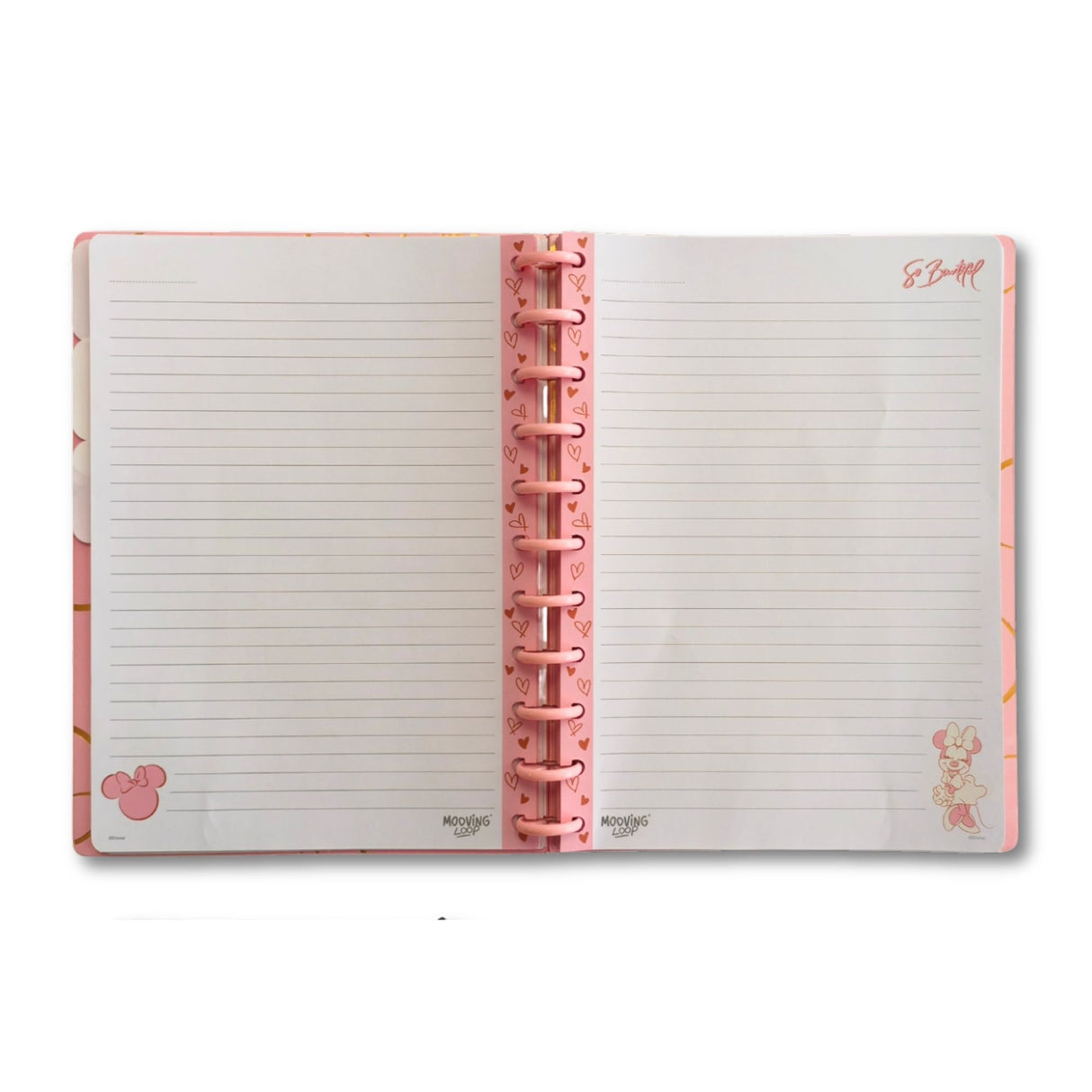 Mooving - Cuaderno de Discos Loop Carta Minnie Mouse