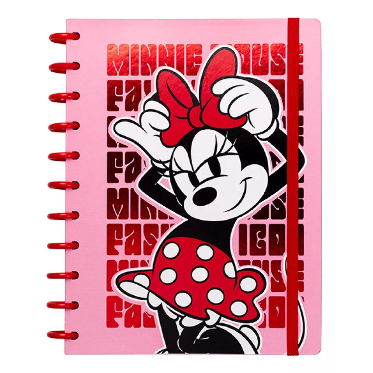 Mooving - Cuaderno de Discos Loop Carta Minnie Mouse